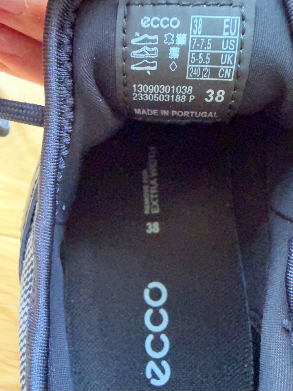 New Ecco biome C4 golf shoe with red sole sz 38 - Picture 6 of 7